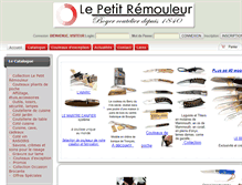 Tablet Screenshot of lepetitremouleur.com